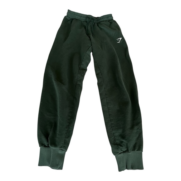 Gymshark Pants - Gymshark Training Joggers XS Green | High-Rise Sweatpants